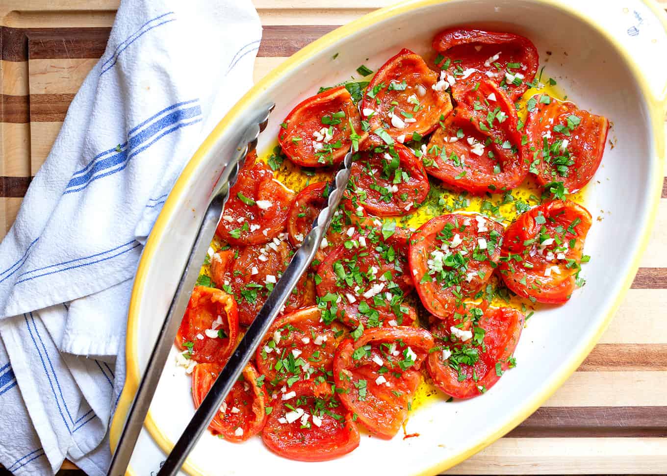 Crostini with Pomodori al Forno (Oven-Roasted Tomatoes) – The Cupboard ...