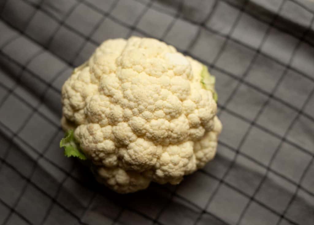 Full head of cauliflower