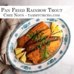PIN for Pan Fried Rainbow Trout