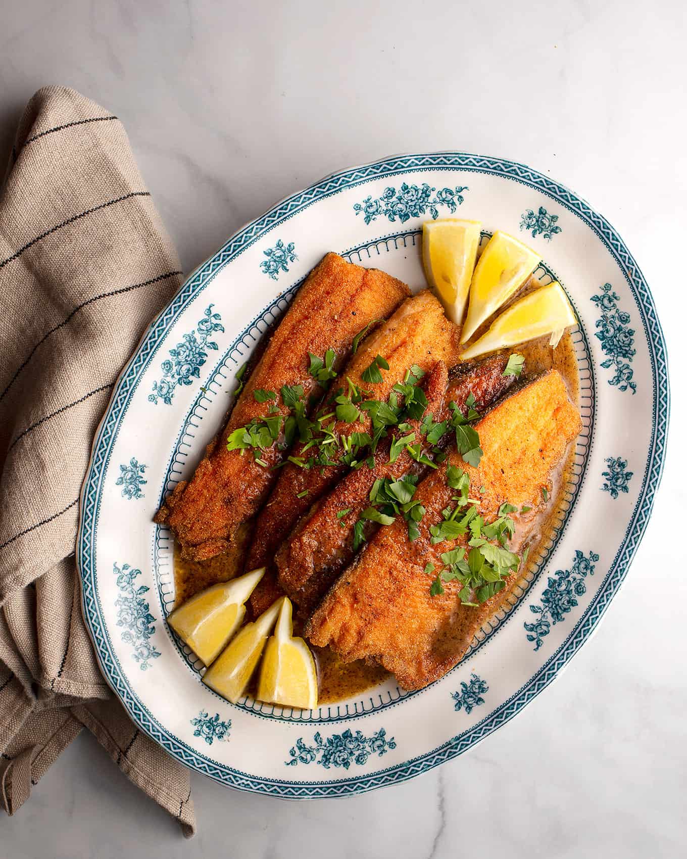 Pan Fried Rainbow Trout Tammy Circeo Chez Nous