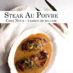 PIN for Pinterest - Steak au Poivre