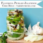 PIN for Pinterest - Flavorful Pickled Jalapenos