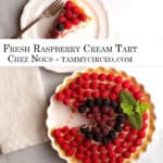 PIN for Fresh Raspberry Cream Tart