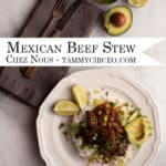 PIN for Pinterest - Mexican Beef Stew