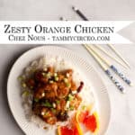 PIN for Pinterest - Zesty Orange Chicken