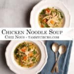 PIN for Pinterest - Chicken Noodle Soup
