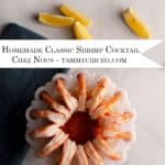 PIN for Pinterest - Homemade Classic Shrimp Cocktail
