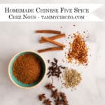 PIN for Pinterest - Homemade Chinese Five Spice