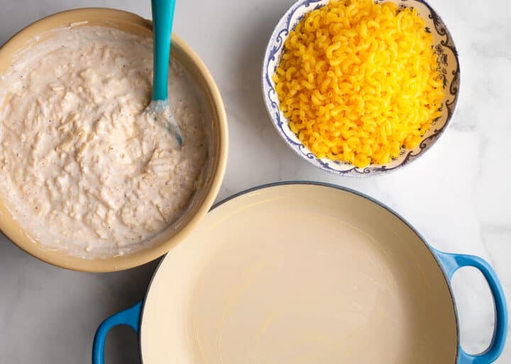 Baked Buttermilk Mac n' Cheese Tammy Circeo Chez Nous